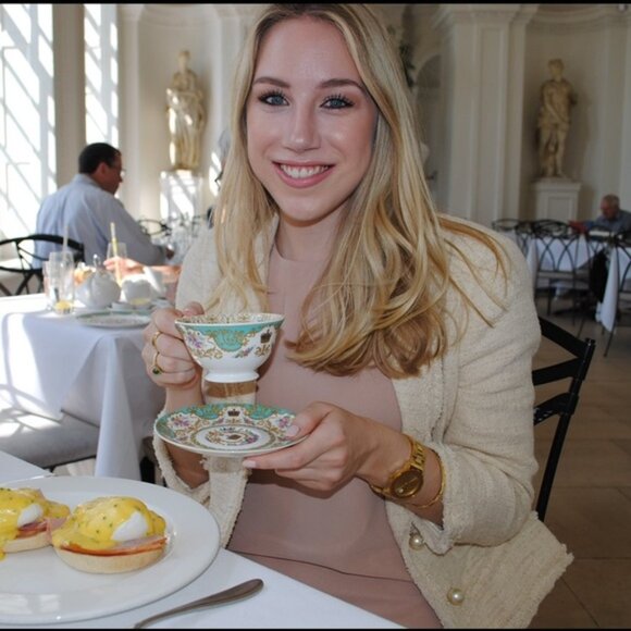 New Zara Ivory Ecru Tweed Textured Blazer Jacket w/Pockets, Pearl Buttons, Ivory - Picture 5 of 14